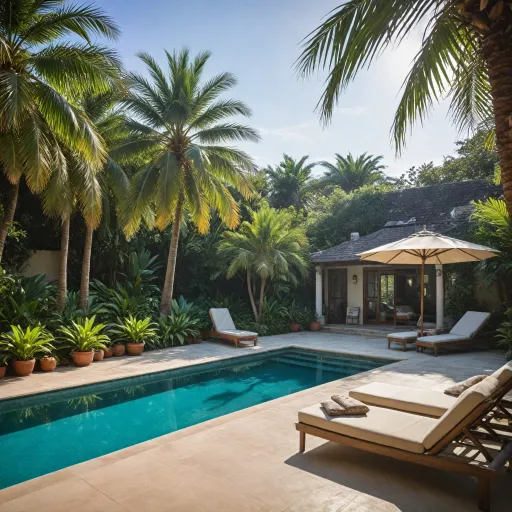 Experience ultimate relaxation: luxury accommodation with private pool for your next escape