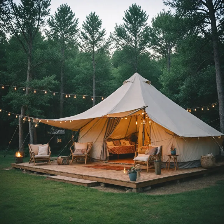 Luxury glamping sites in the USA: exceptional accommodations for discerning travelers