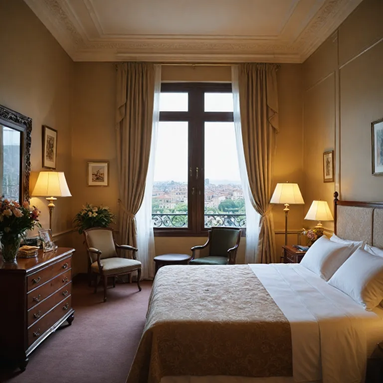 Experience refined comfort at hotel grand hotel fleming in Rome