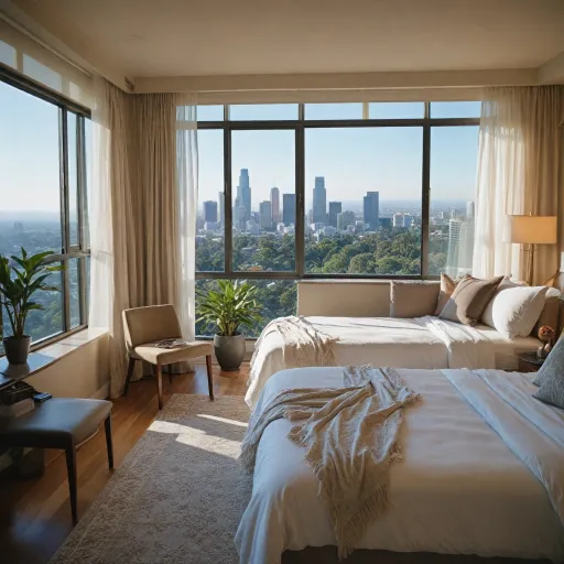 Experience spacious comfort: two bedroom suites in Los Angeles for your next stay