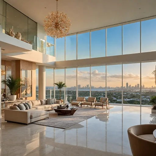 Elegant penthouse for rent options for a refined Miami escape