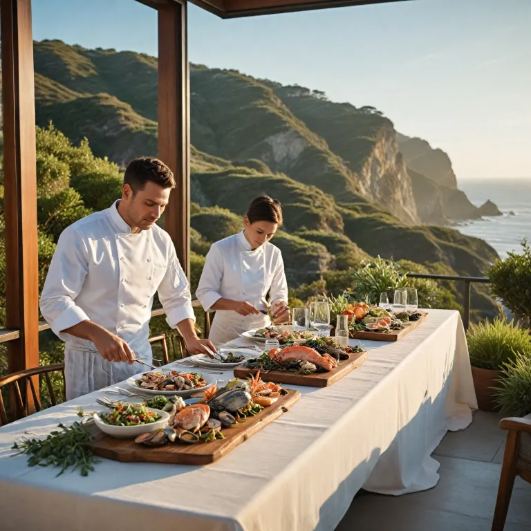 Private chefs for oceanview vacation rentals in California: elevated coastal dining at home