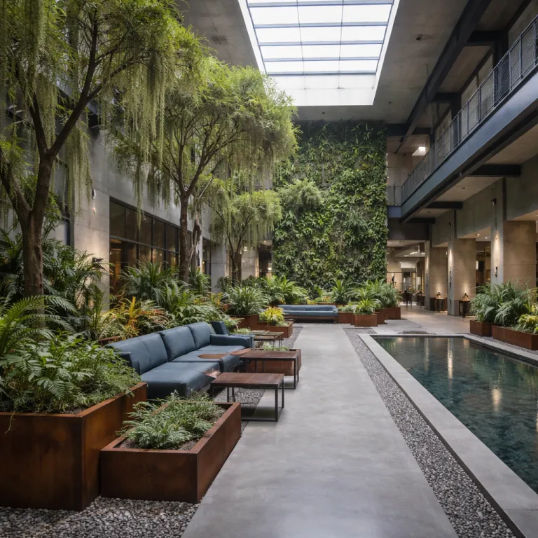 Biophilic design in hotels: when nature walks through the lobby and stays
