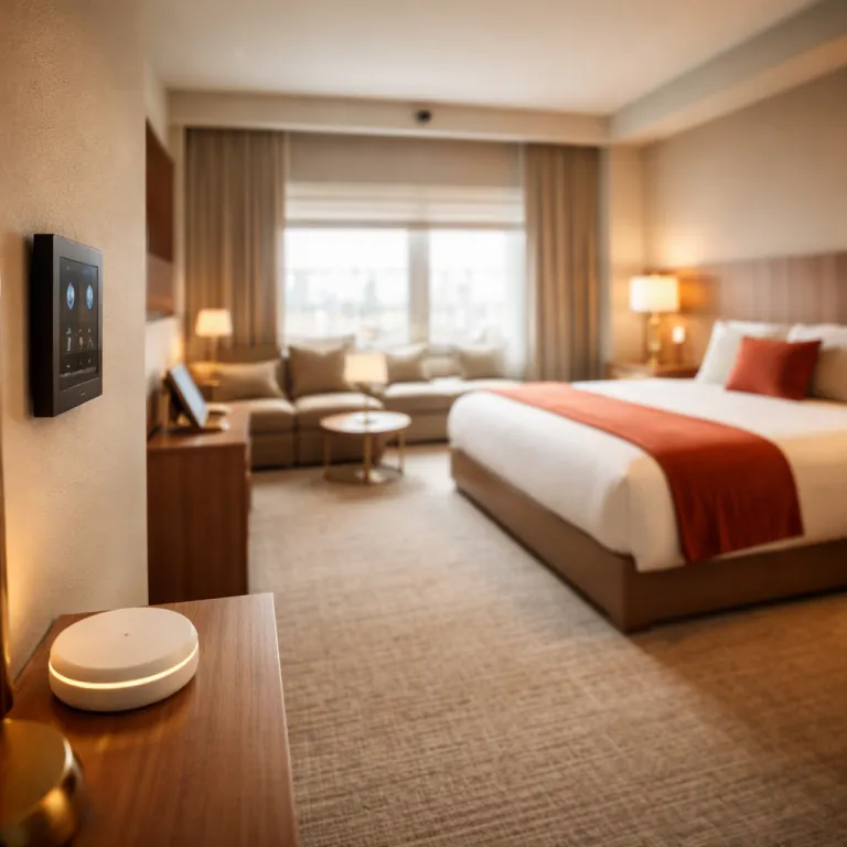 Smart room technology: from voice controls to anticipatory service in your hotel room