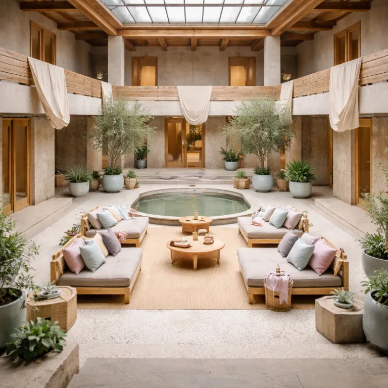 Neutral tones and raw textures: the palette redefining hotel interiors this year