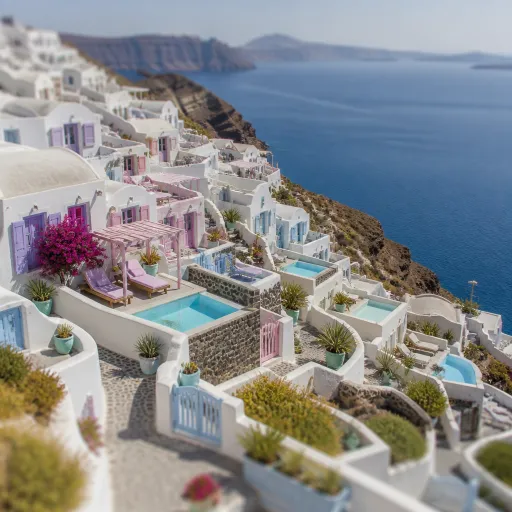 Planning a santorini greece honeymoon on the caldera cliff